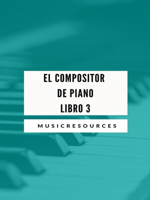 cover image of El Compositor de Piano Libro 3